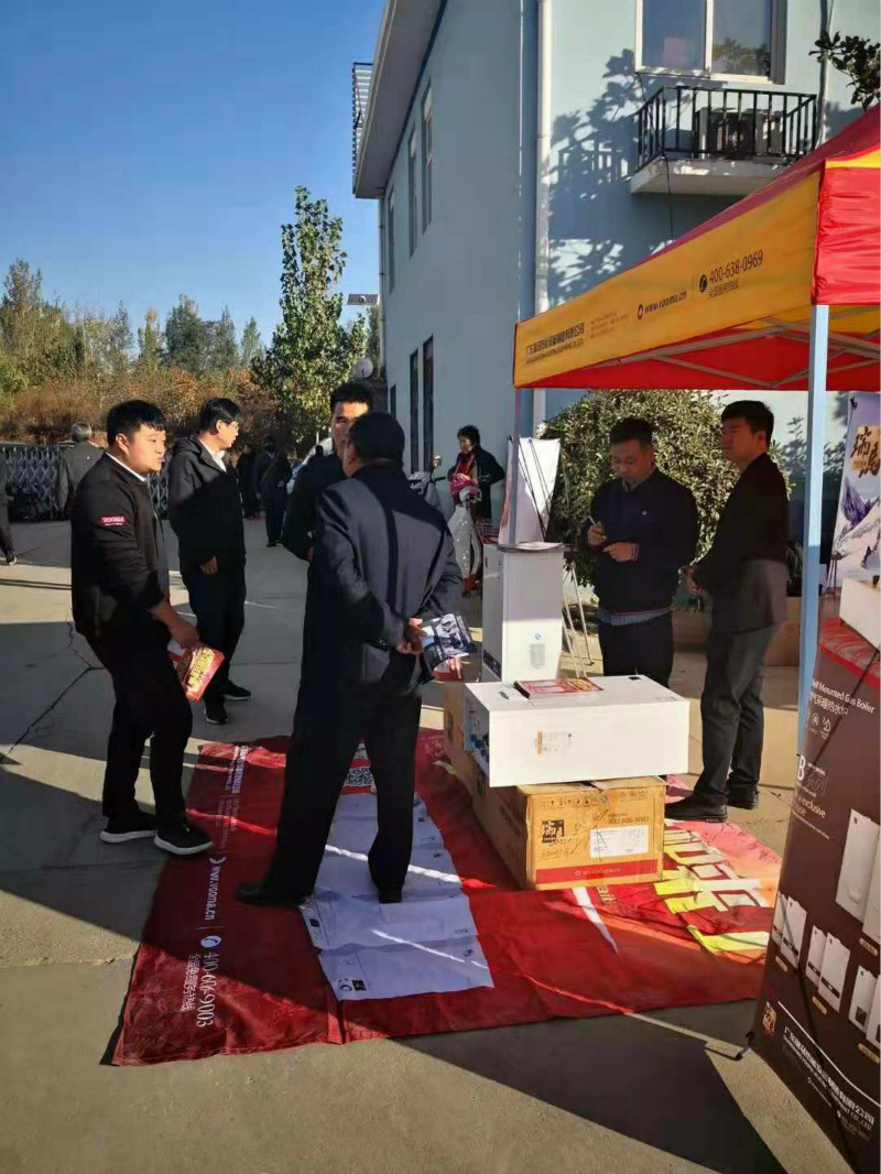 瑞马全预混冷凝燃气模块炉空降济南，市民啧啧称赞